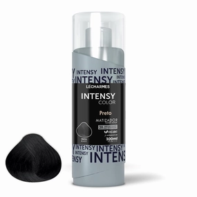 Intensy Color Black Hair Toner Mask, Professional Vibrancy Refresh Treatment, 10.12 fl oz