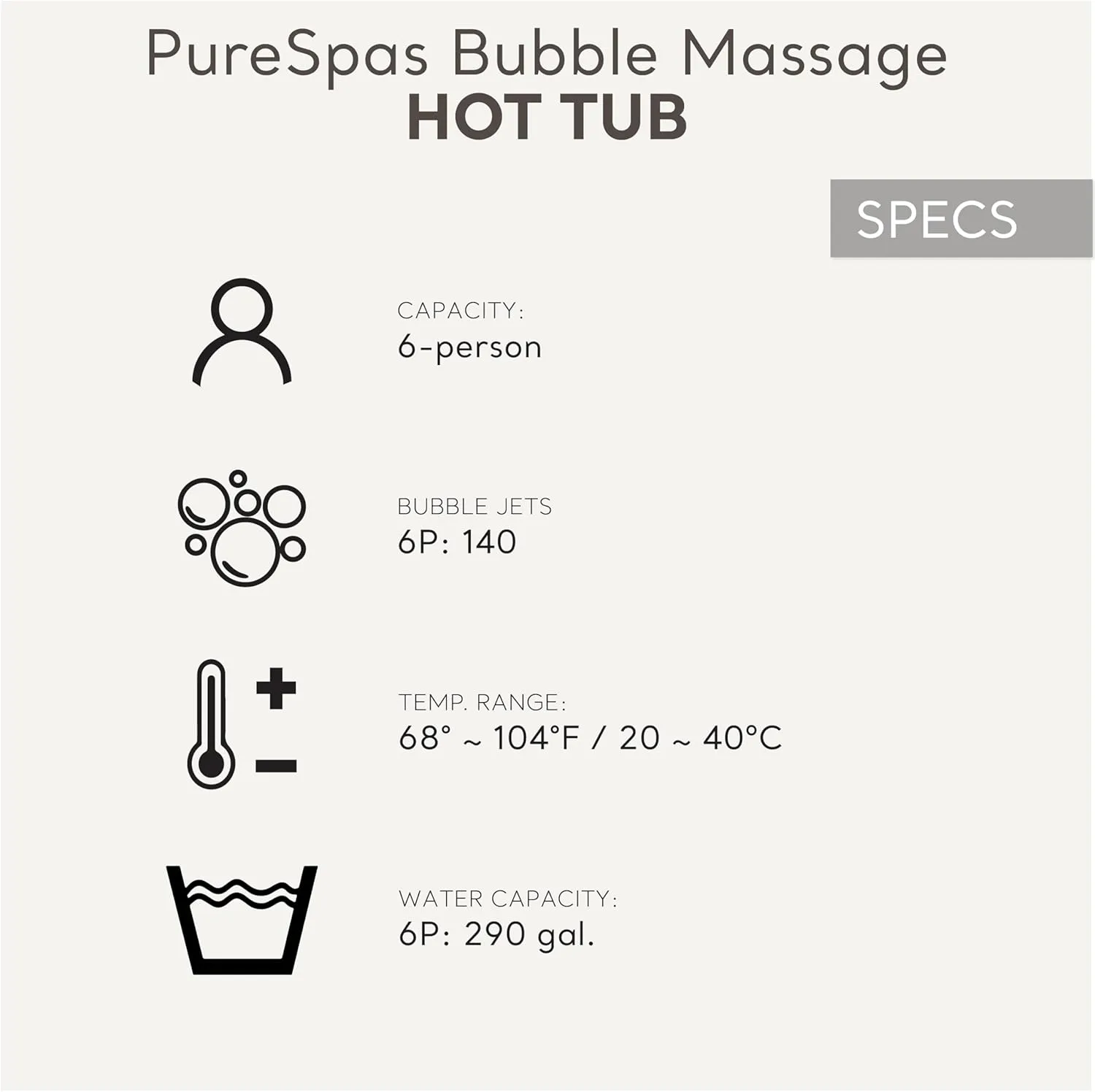 Intex PureSpa 6 Person Bubble Massage Inflatable Hot Tub Spa Set, Sahara Tan - Portable Outdoor Spa Plus Water Heater Pump, Foam Cover, Dispenser Ball