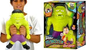 JA-RU Huge Mega Stretchy Monster Toy 12" Tall Stretching 400% his Size. Halloween Action Figures Squish & Pull Fidget Toy Anxiety Stress Toy Kids & Boys Party Favor 94306-1s