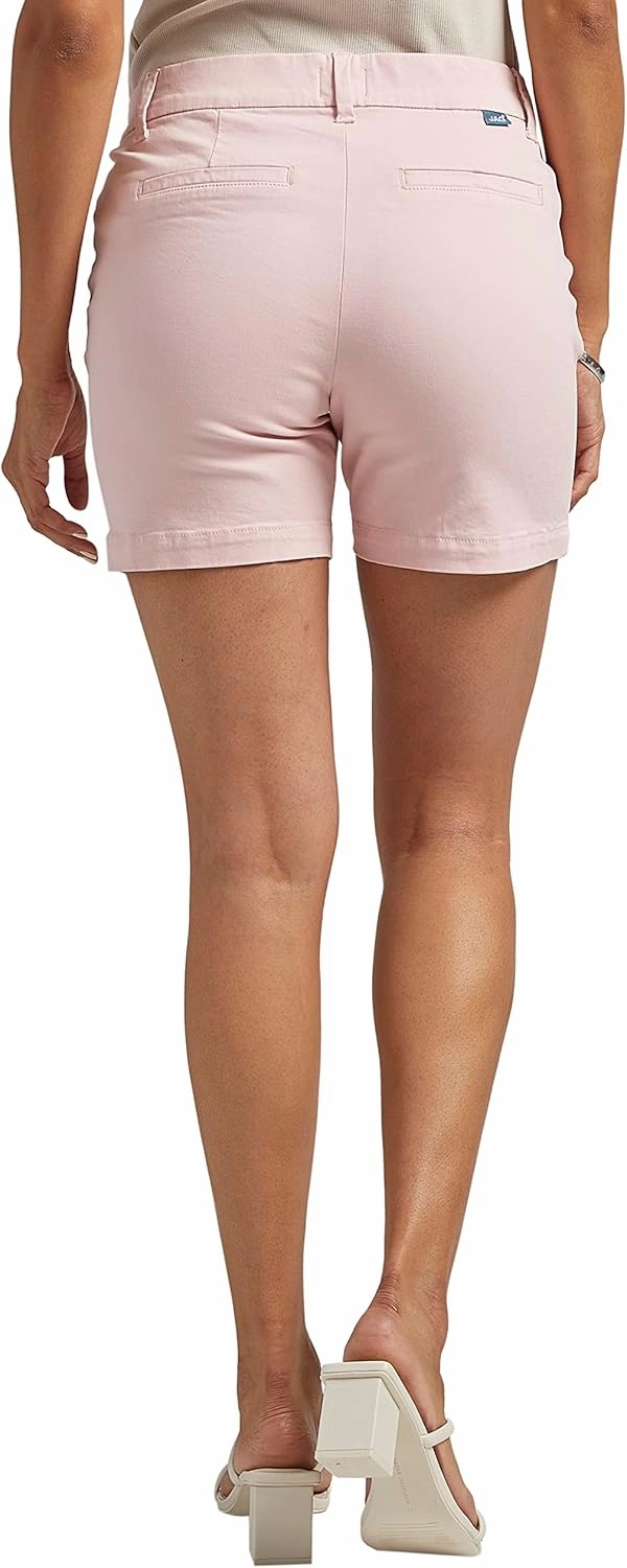 JAG Women's Maddie Mid Rise 5" Pull-on Short