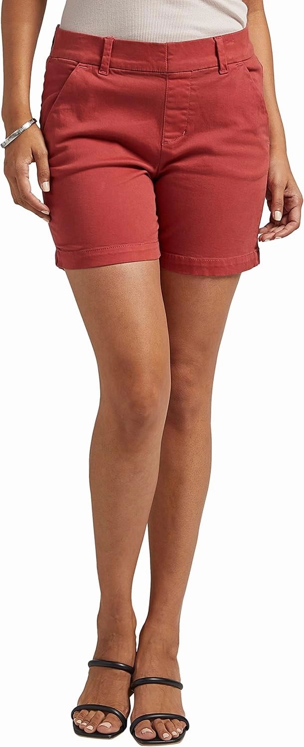 JAG Women's Maddie Mid Rise 5" Pull-on Short