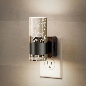 JandCase Night Light, Night Lights Plug into Wall,LED Nightlight with Adjustable Brightness, 5000K，Automatic Night Light Plug in with Auto Light Sensor for Bathroom Hallway Room Decor