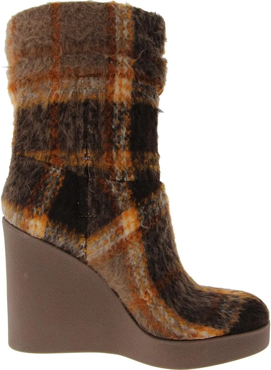 Jessica Simpson Womens Mynette Suede Pull On Mid-Calf Boots