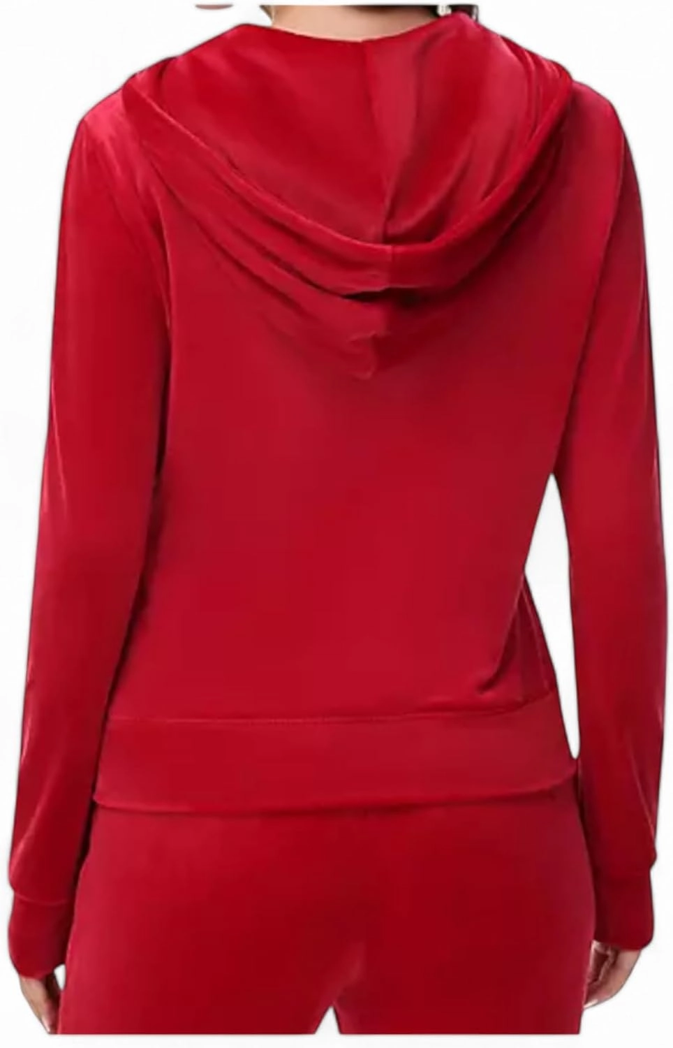 Juicy Couture Women's Bling Velour Hoodie