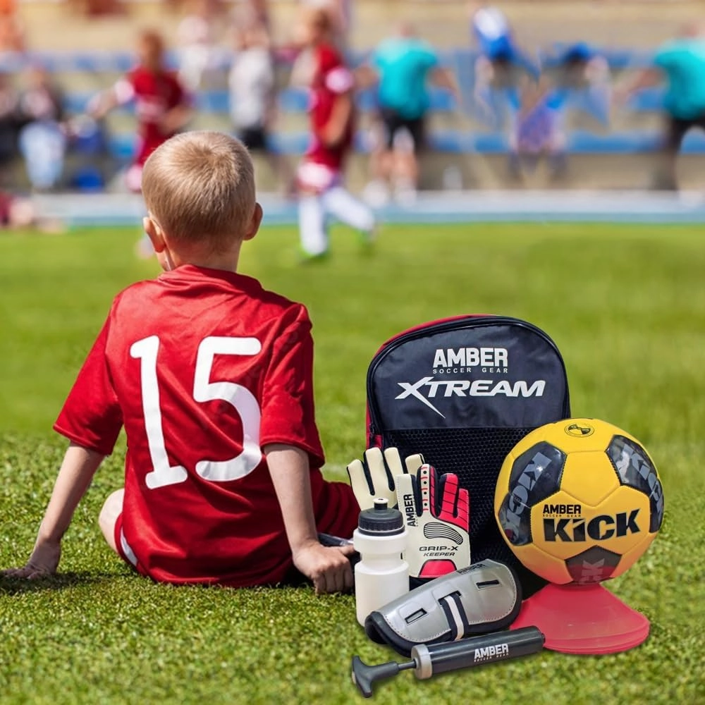 Junior Soccer Training Set: Comprehensive Gear for Young Players (7 Pieces)