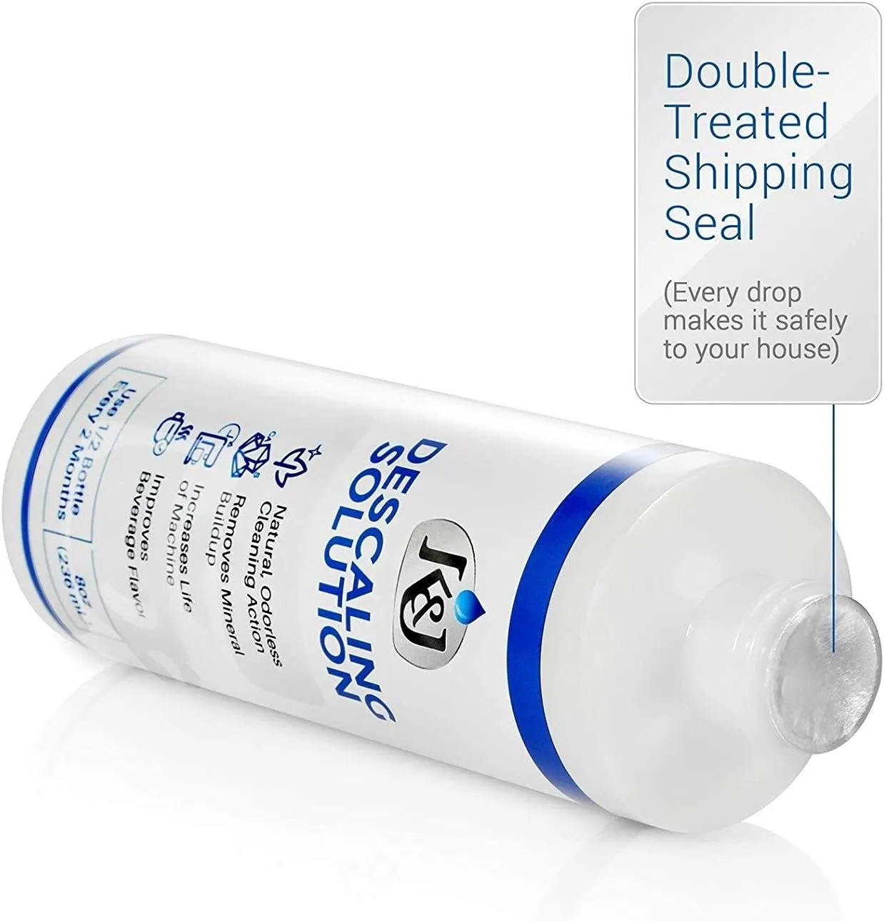 K&J 3-Pack Universal Descaling Solution - USA MADE - Descaler for Keurig, Cuisinart, Breville, Kitchenaid, Nespresso, Delonghi, Krups, and all other coffee brewers