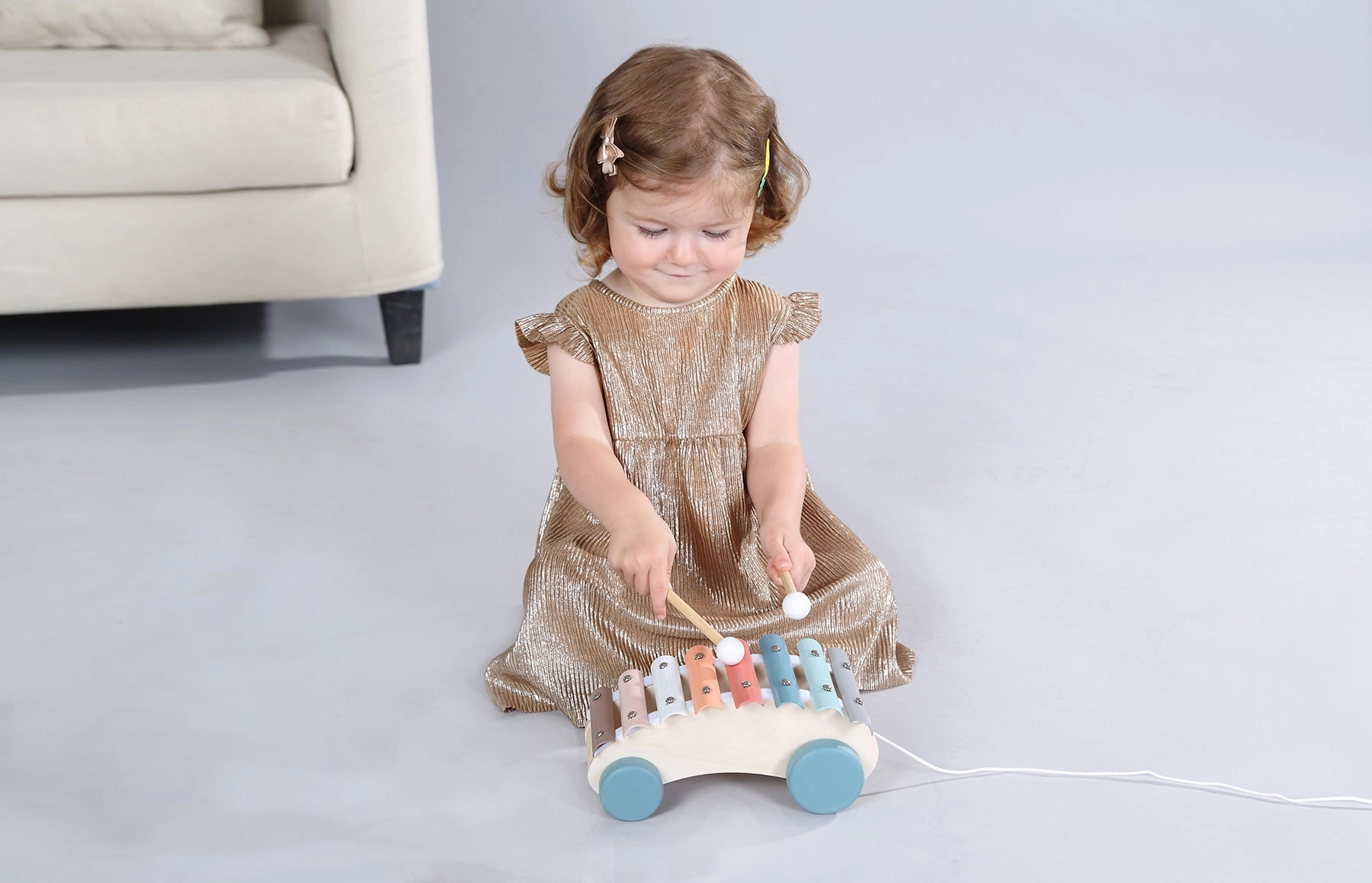 Kaper Kidz / Calm & Breezy Pull Along Xylophone Car