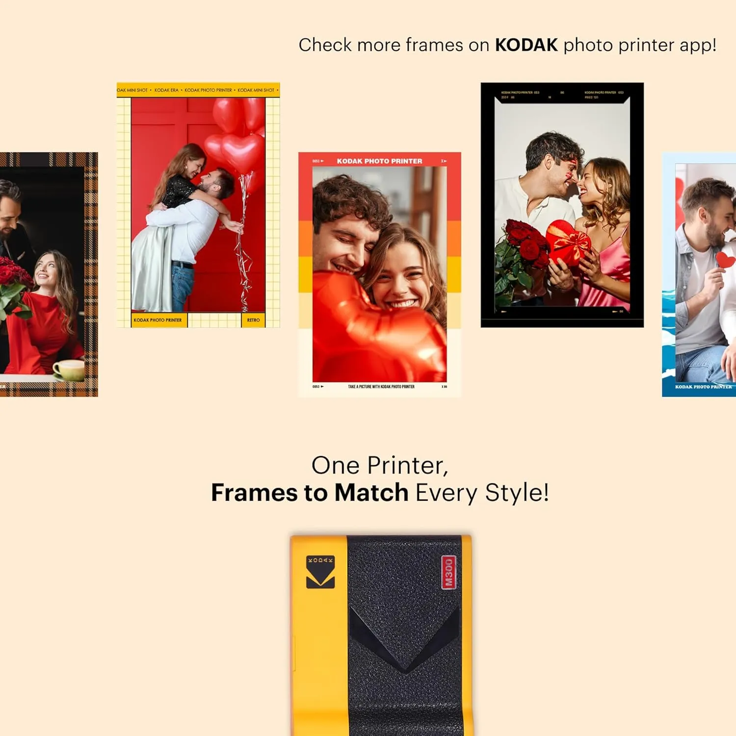 KODAK Mini 3 ERA 4PASS Portable Photo Printer (Black, Printer   Initial 8 Sheets   60 Sheets)