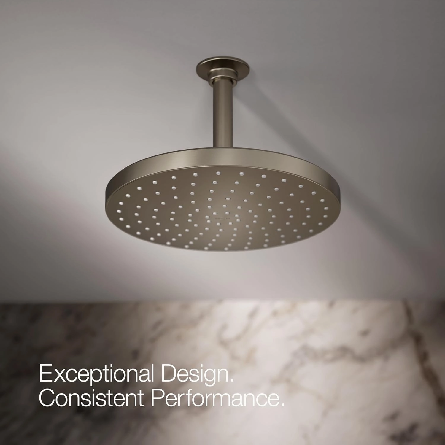 KOHLER Awaken Rainhead Showerhead 10 inches
