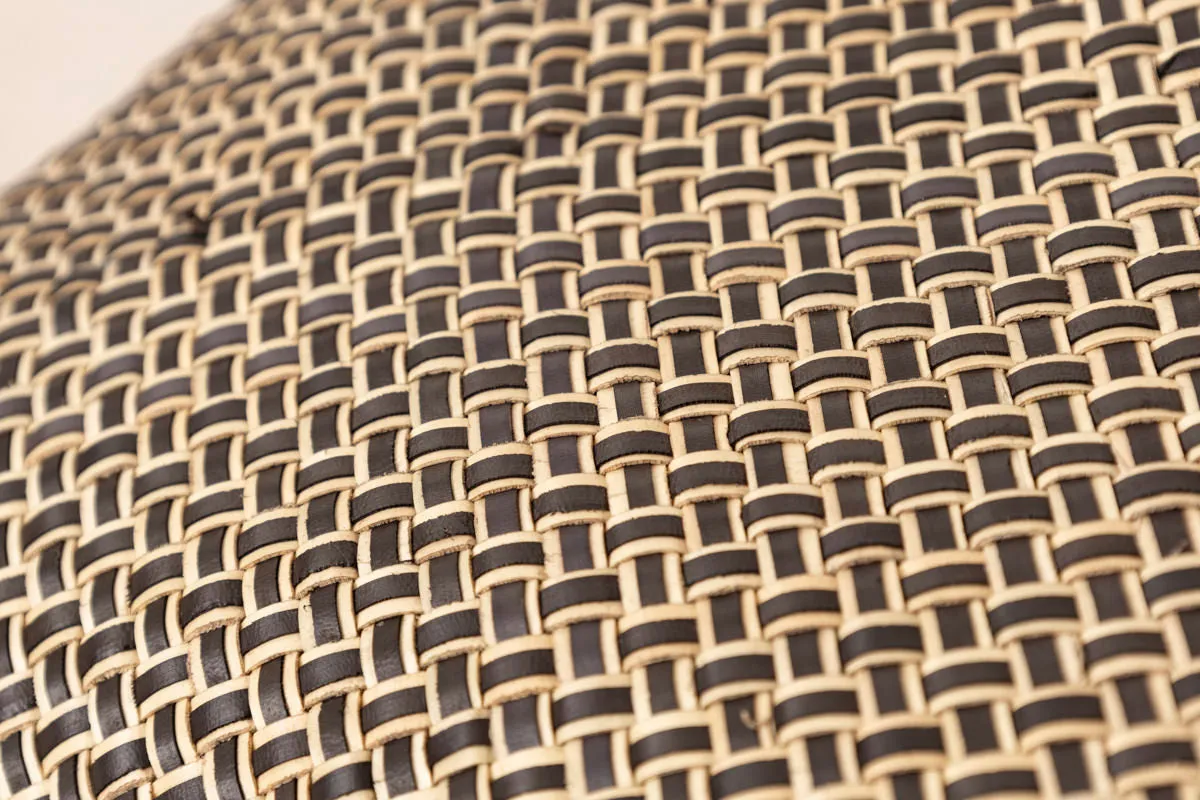 Kottan “Evening Bag” S, L / [ Insert Natural, Insert Black ] / Palm leaf / IND 330904