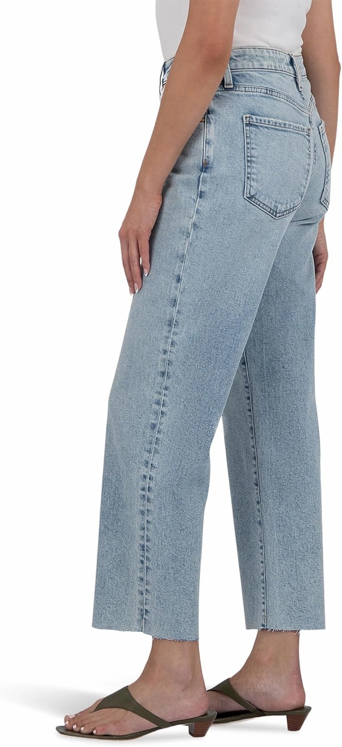 KUT from the Kloth Women's Fay High Rise Ankle Straight Leg