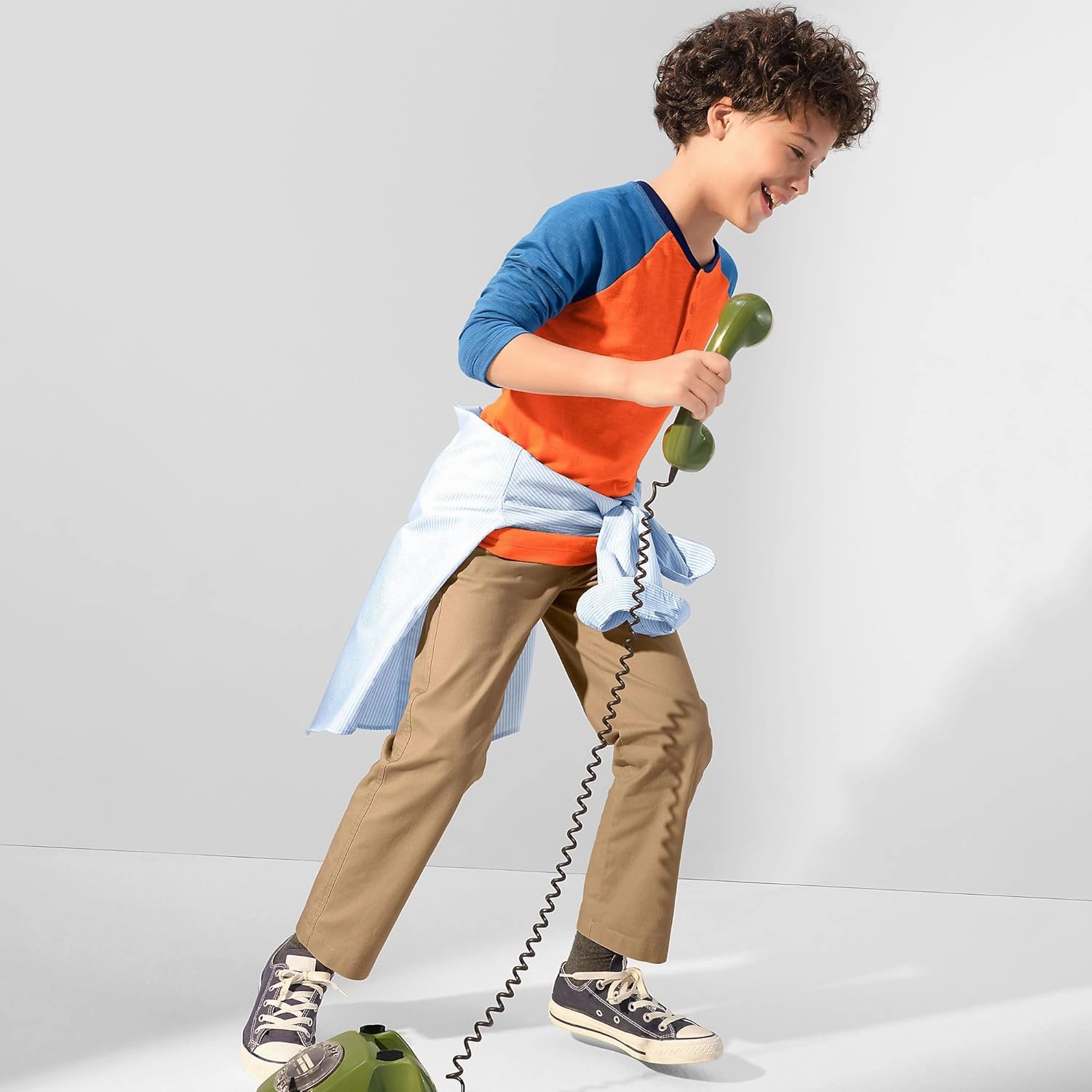 Lands' End Boys Iron Knee Pull On Pants