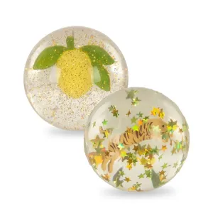 Lemon   Tiger Bouncy Ball Set