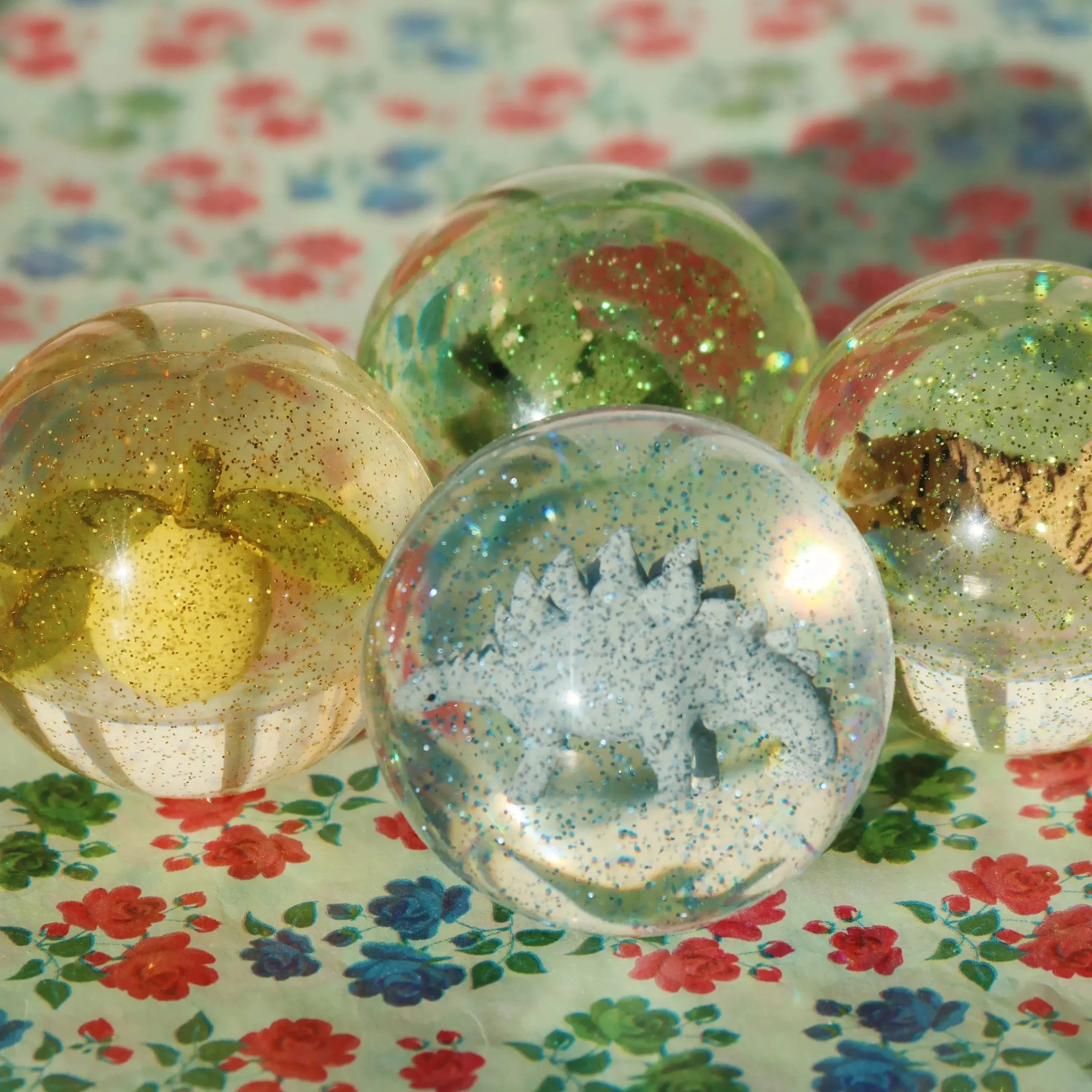 Lemon   Tiger Bouncy Ball Set