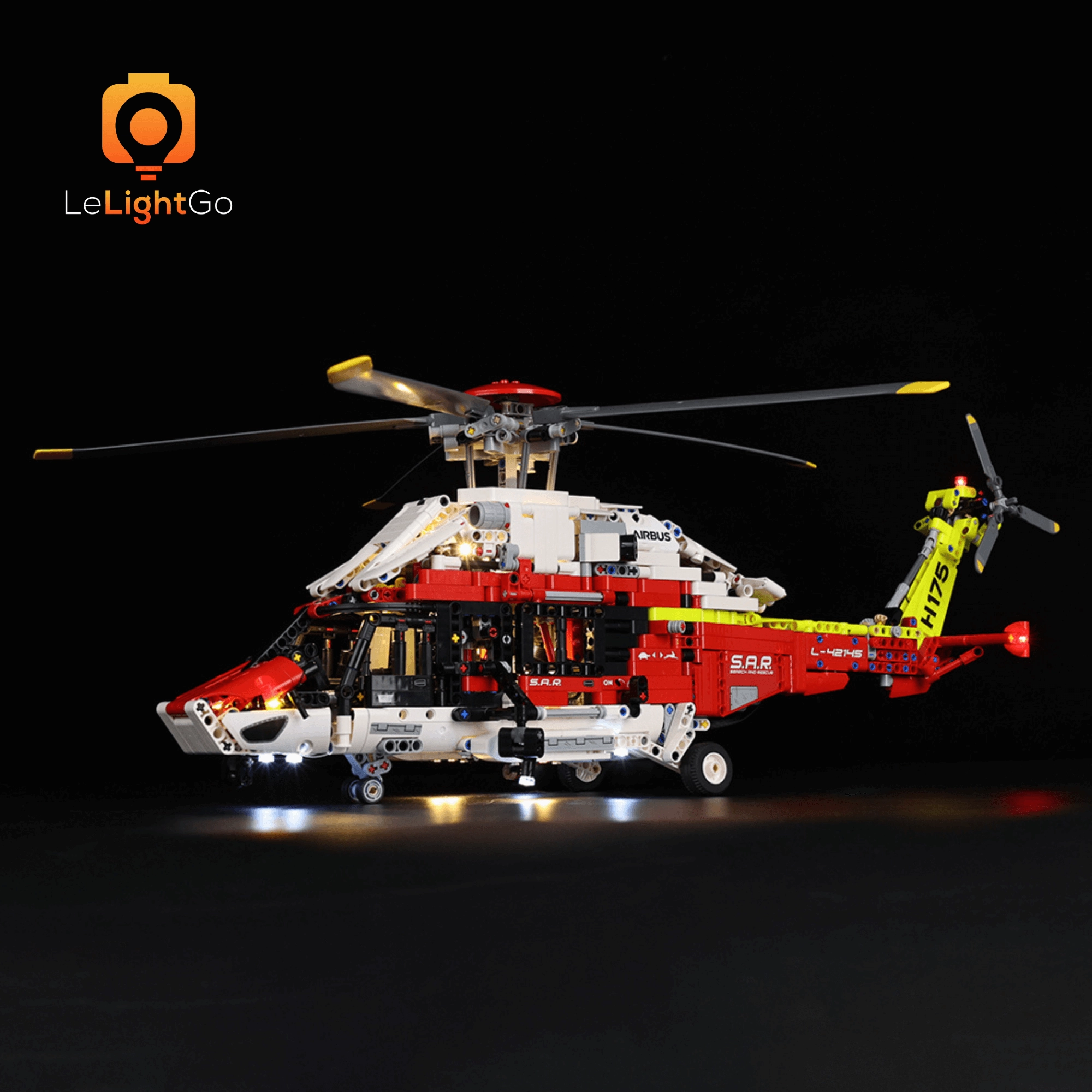 Light Kit For Airbus H175 Rescue Helicopter 42145