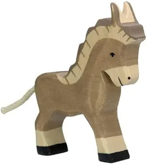 Little Donkey Toy Figure