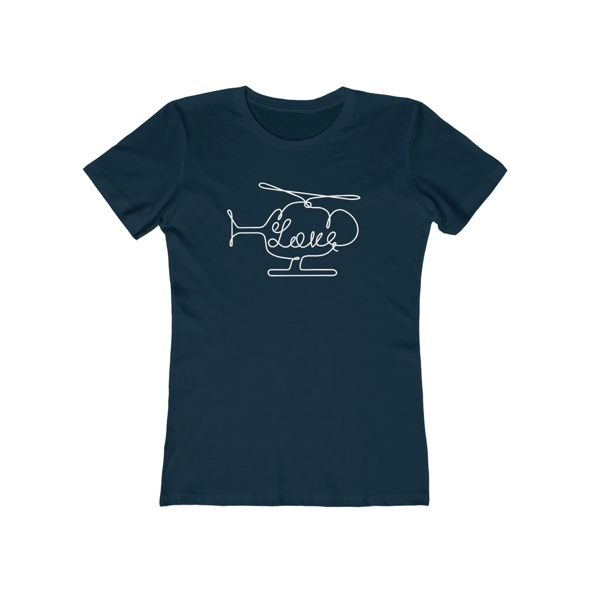 Love Helicopter Women's 100% cotton Tee