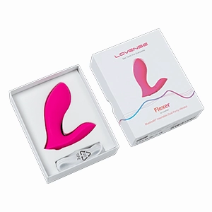 Lovense Flexer Bluetooth Insertable Dual Panty Vibrator