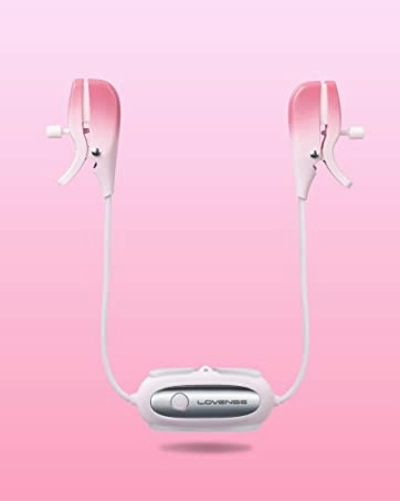 Lovense Gemini - The world's first app-controlled adjustable vibrating nipple clamps