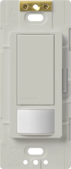 Lutron Maestro Vacancy-Only Sensor Switch | 2 Amp, Single Pole | MS-VPS2-PD | Palladium
