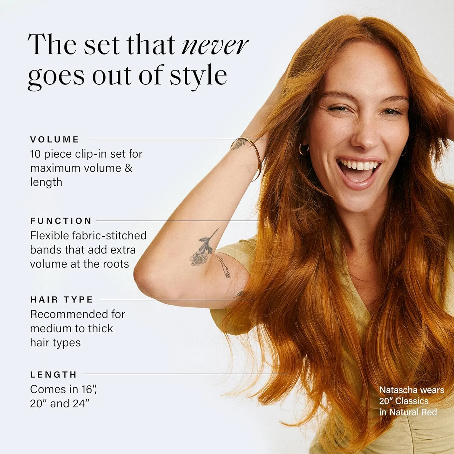 Luxy 100% Remy Human Hair, Classic 160g Clip-In Hair Extensions - 10 Wefts Multi-Dimensional Color for Natural Blending, Adds Volume & Length, Easy Apply & Remove 16" Ash Brown Balayage