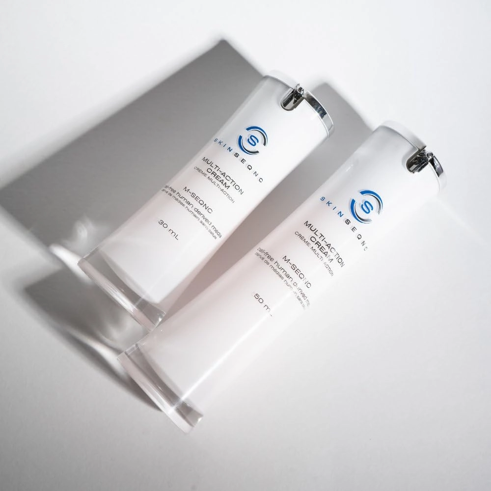 M-SEQNC Multi-Action Cream | Advanced Anti-Wrinkle Lotion | Cell-Free Technology Moisturizer | Medical-Grade Ingredients for Visible Results   Younger Skin | 30ml (30ml, 1.01, Ounce)