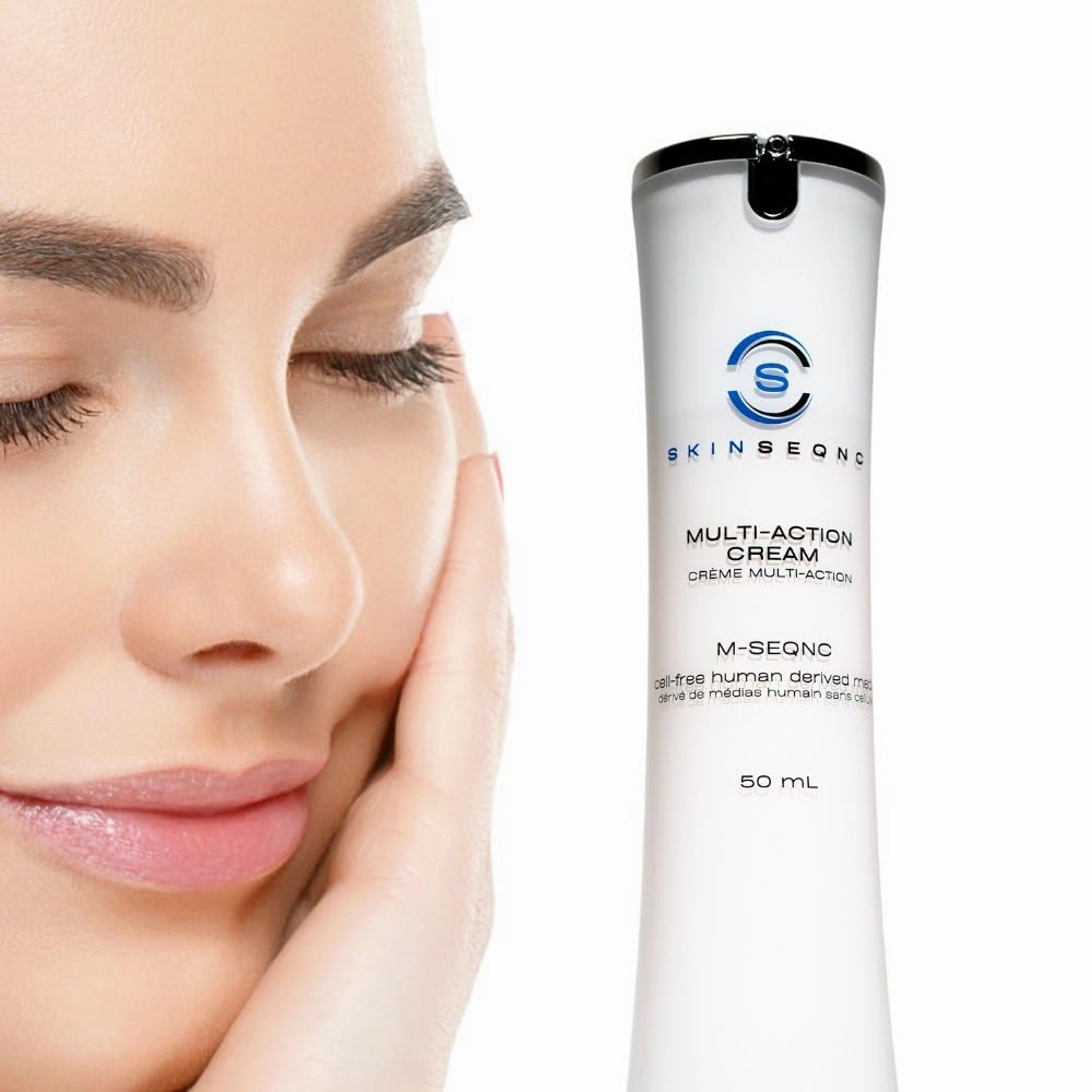 M-SEQNC Multi-Action Cream | Advanced Anti-Wrinkle Lotion | Cell-Free Technology Moisturizer | Medical-Grade Ingredients for Visible Results   Younger Skin | 30ml (30ml, 1.01, Ounce)