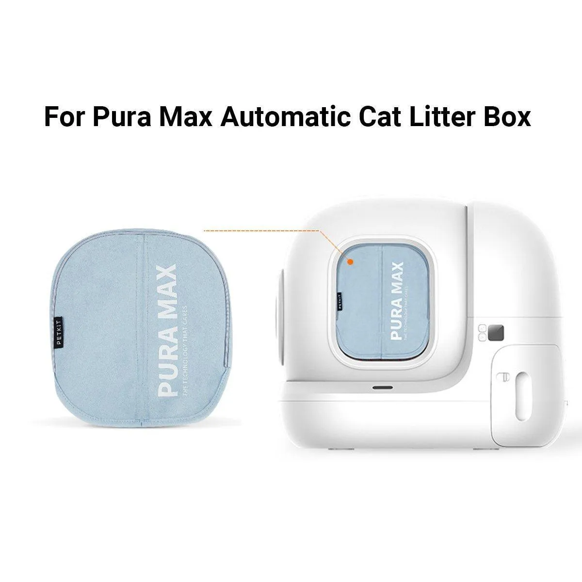 Magnetic Dustproof Door Curtain for Smart Cat Litter Box MAX Special Design