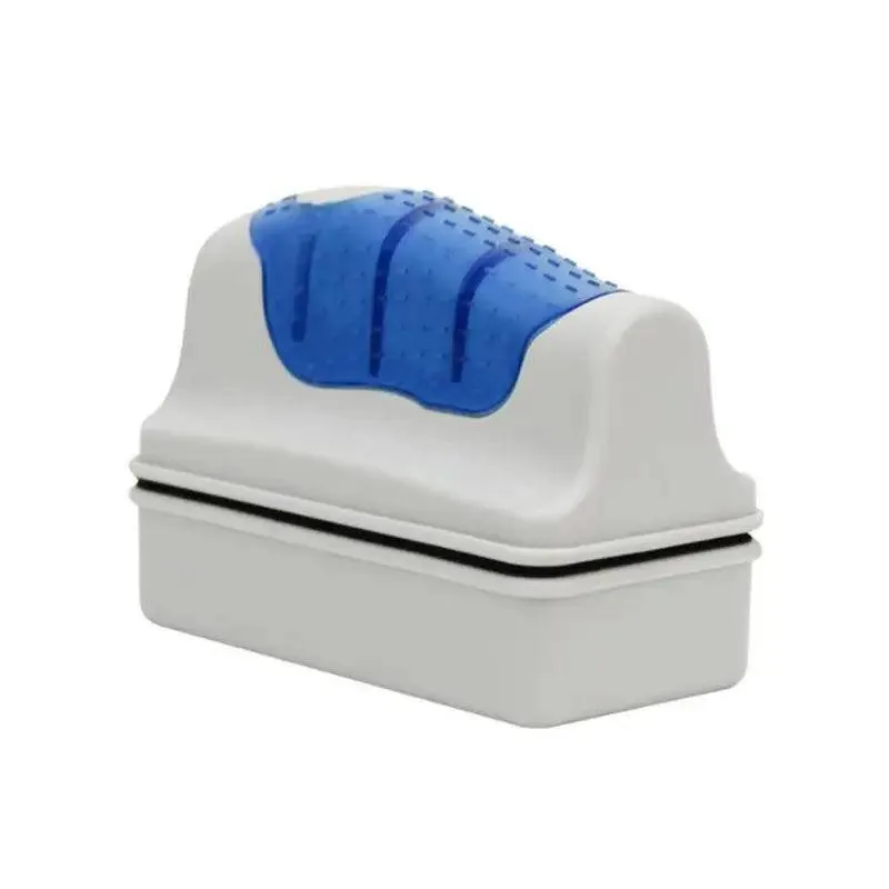 Magnetic Fish Tank Brush Algae Magnet Aquarium Glass Aquatic Cleaner Cleaning Au