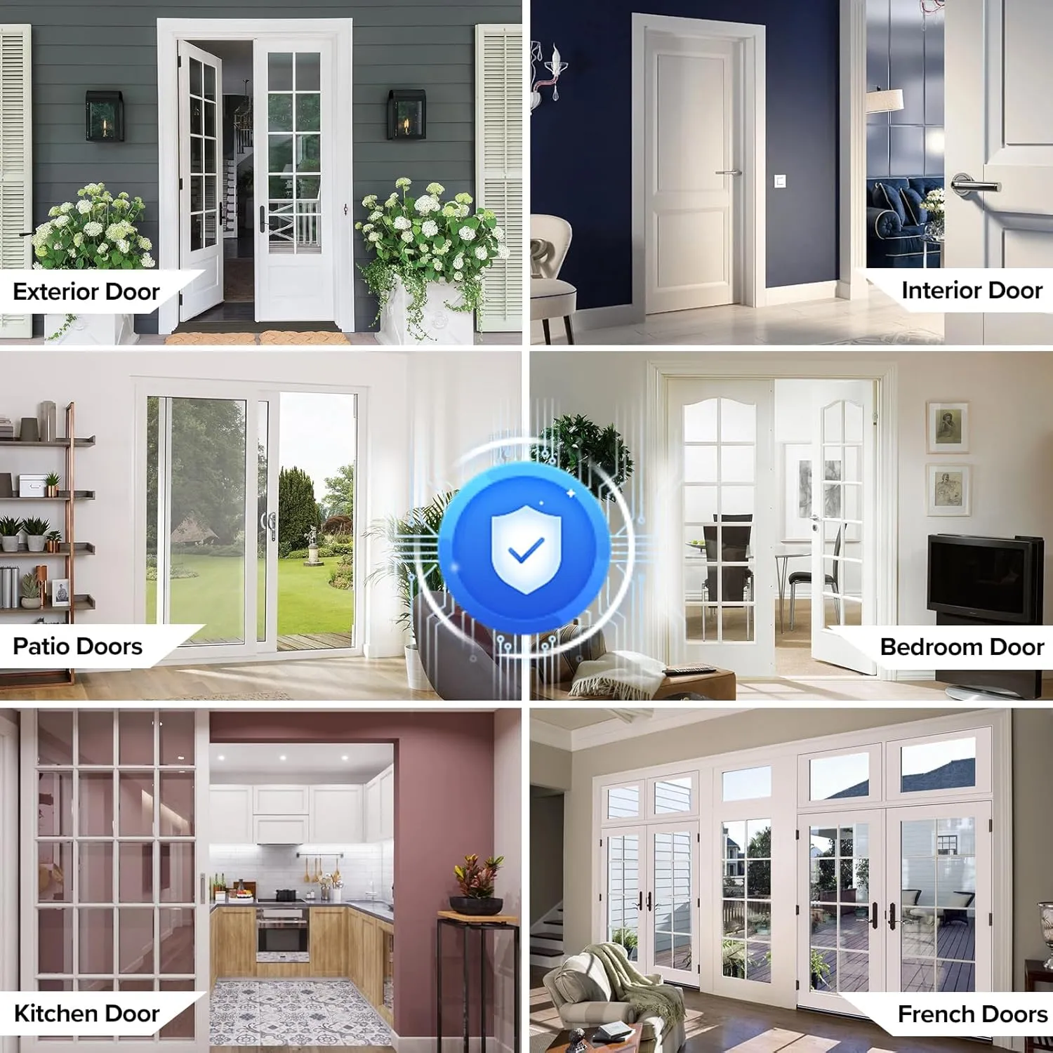 Magnetic Screen Door with Upgraded PET Material Mesh- Easy Installation, Tear-Resistant, Pet and Kid Friendly Screen 35“X80” Fit Door Size 32"X78"
