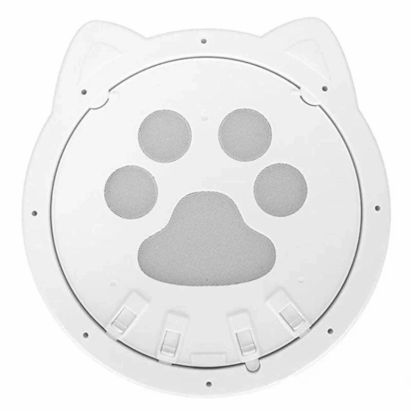 Magnetic Pet Screen Door for Small Dogs & Cats with Lock – For Screen Doors, Windows & Porches