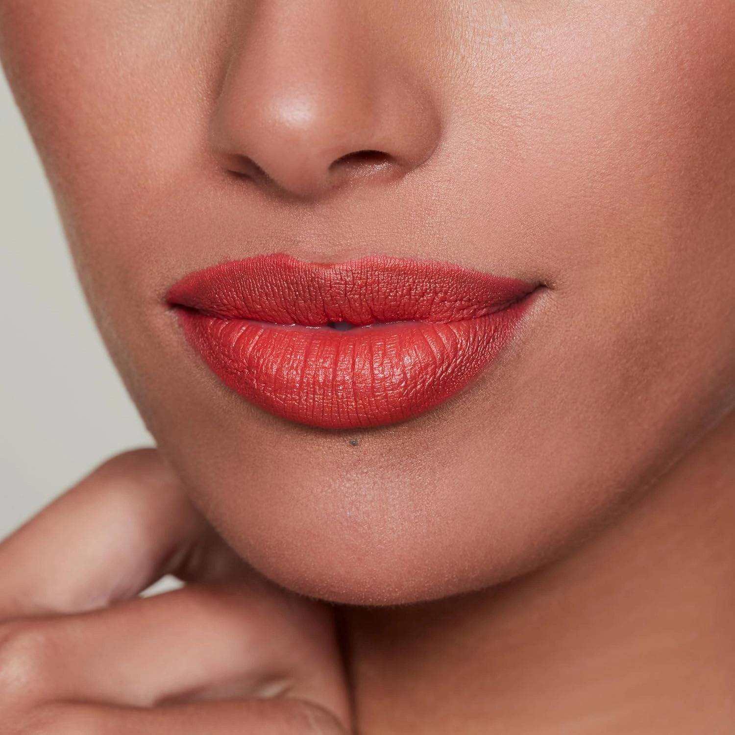 Magnificent Matte Lipstick, Cruelty Free, Vegan, Paraben Free - Made in Italy (KIKI - Orange Red Color)