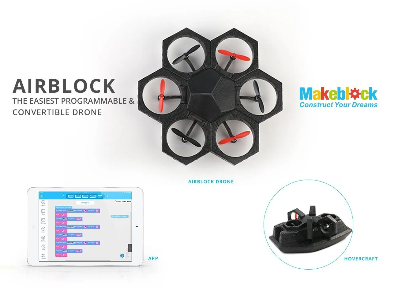 MAKEBLOCK Customer-favorite DRONE Optimized AIRBLOCK