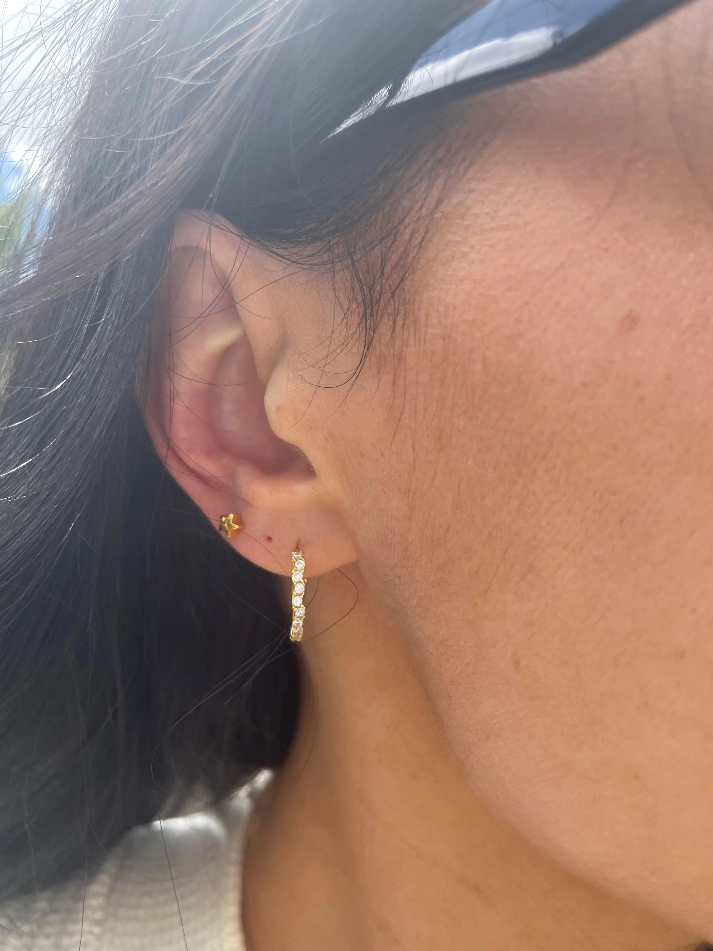 Maureen Mini Hoops (Gold)