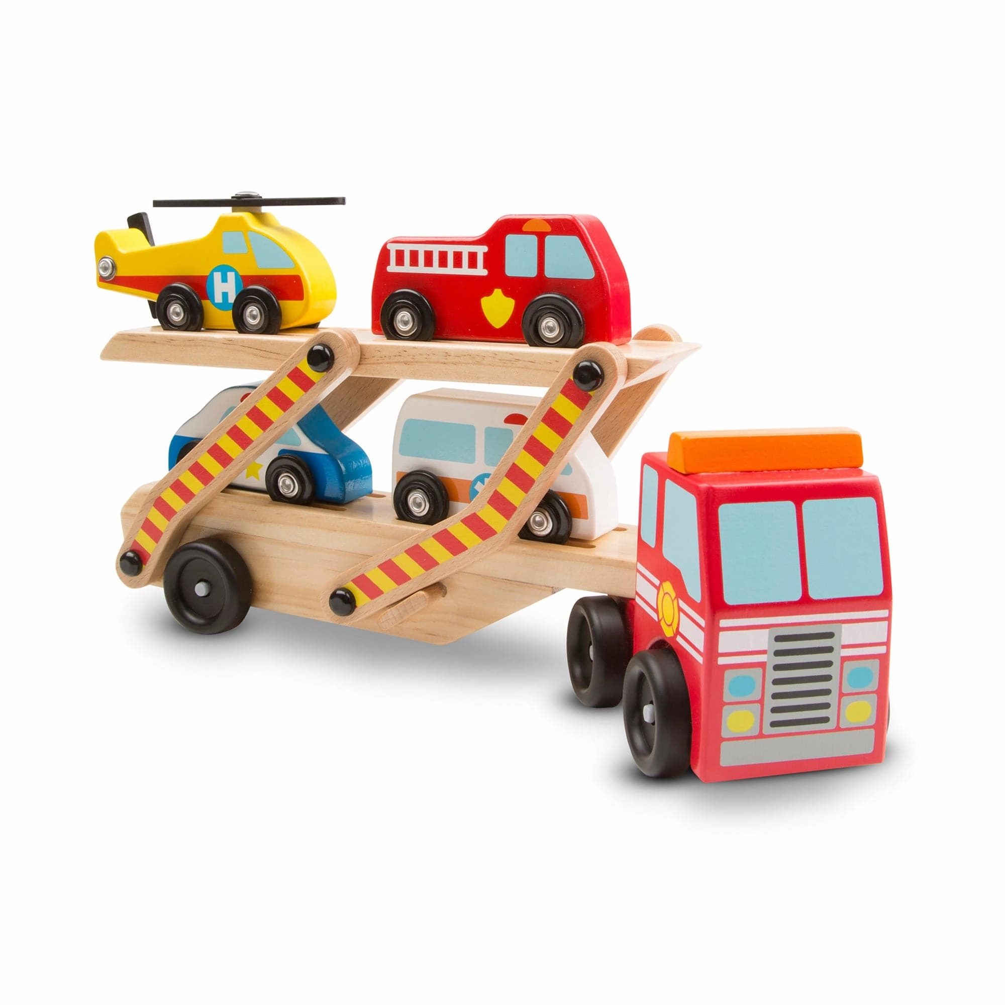 Melissa & Doug - Emergency Vehicle Carrier