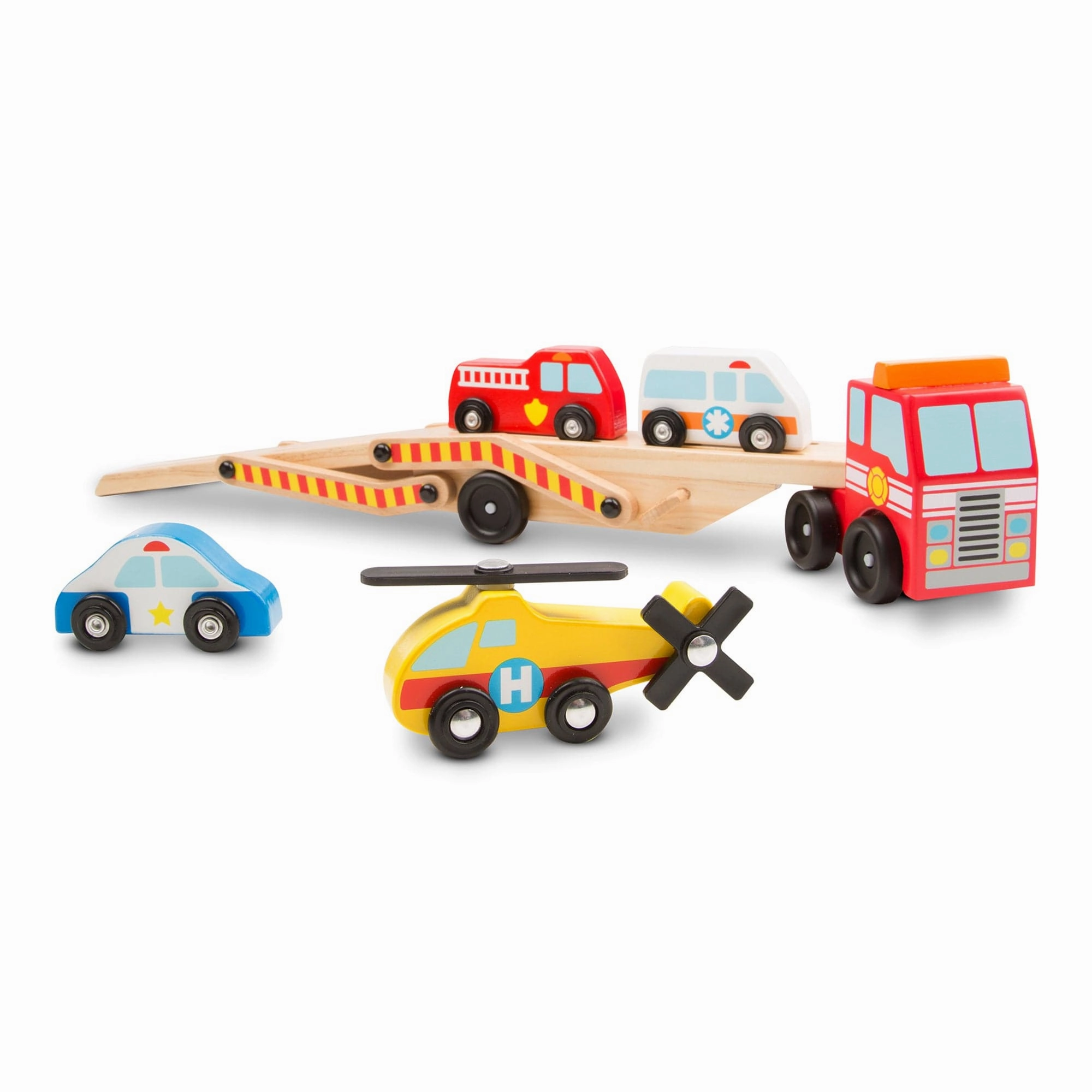 Melissa & Doug - Emergency Vehicle Carrier