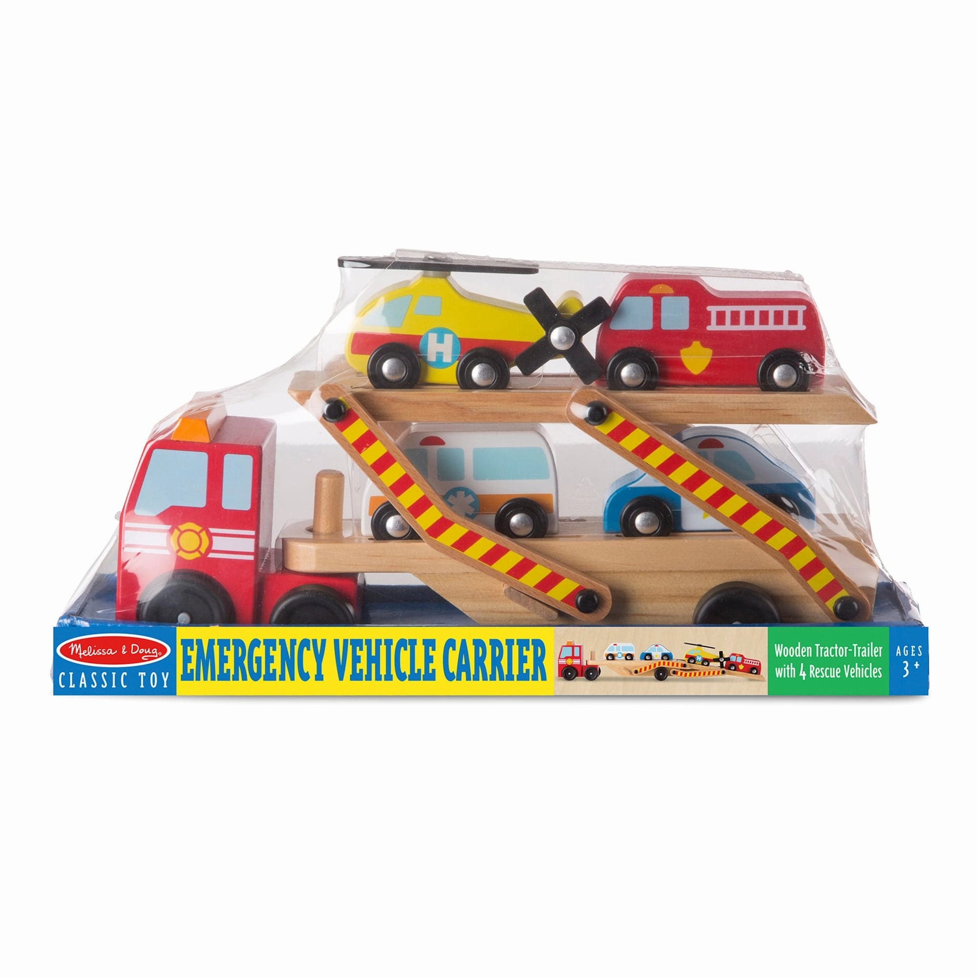 Melissa & Doug - Emergency Vehicle Carrier