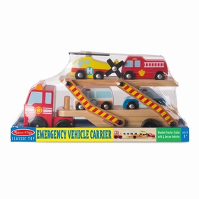 Melissa & Doug - Emergency Vehicle Carrier