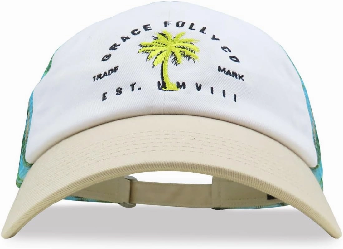 Men’s Baseball Cap in Cool Dad Hat Design with Mesh to Stay Cool at The Beach in Summer