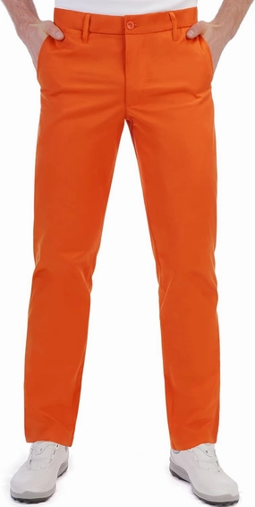 Men's Golf Pants Stretch Waist Slim Fit Tapered Classic Fit Golf Pants