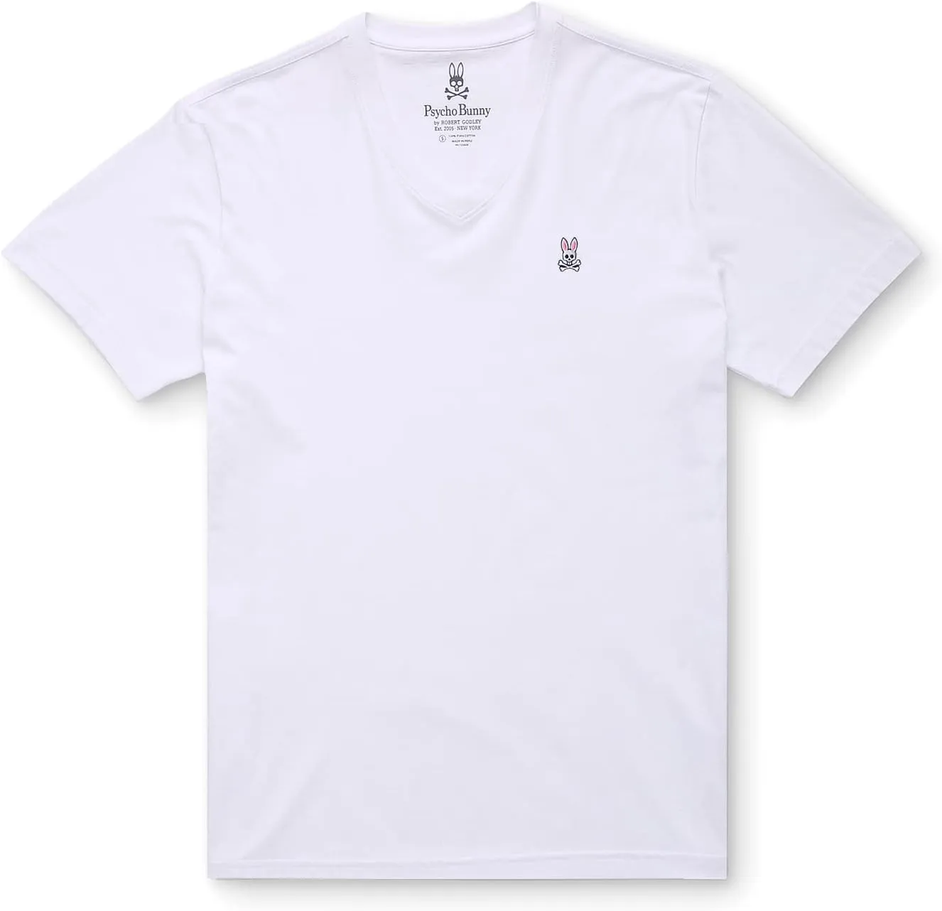 Mens Gray Classic V Neck TEE - B6U100CRPC