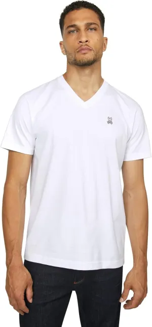 Mens Gray Classic V Neck TEE - B6U100CRPC
