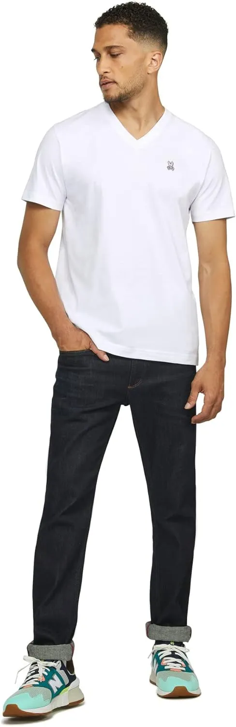 Mens Gray Classic V Neck TEE - B6U100CRPC