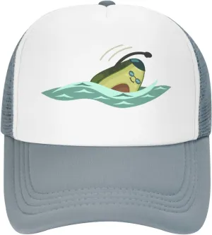 Mesh Dad Hat Adjustable Washed Panda Butterfly Baseball Dad Cap Funny Distressed Ball Trucker Cap