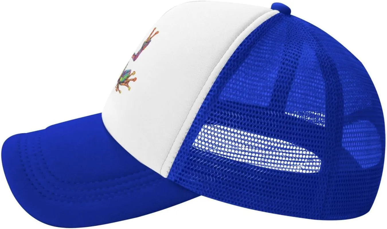 Mesh Dad Hat Adjustable Washed Panda Butterfly Baseball Dad Cap Funny Distressed Ball Trucker Cap