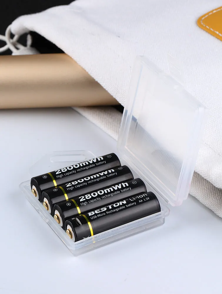 Micro USB 1.5V Li-ion BESTON  Rechargeable AA Battery for Toys