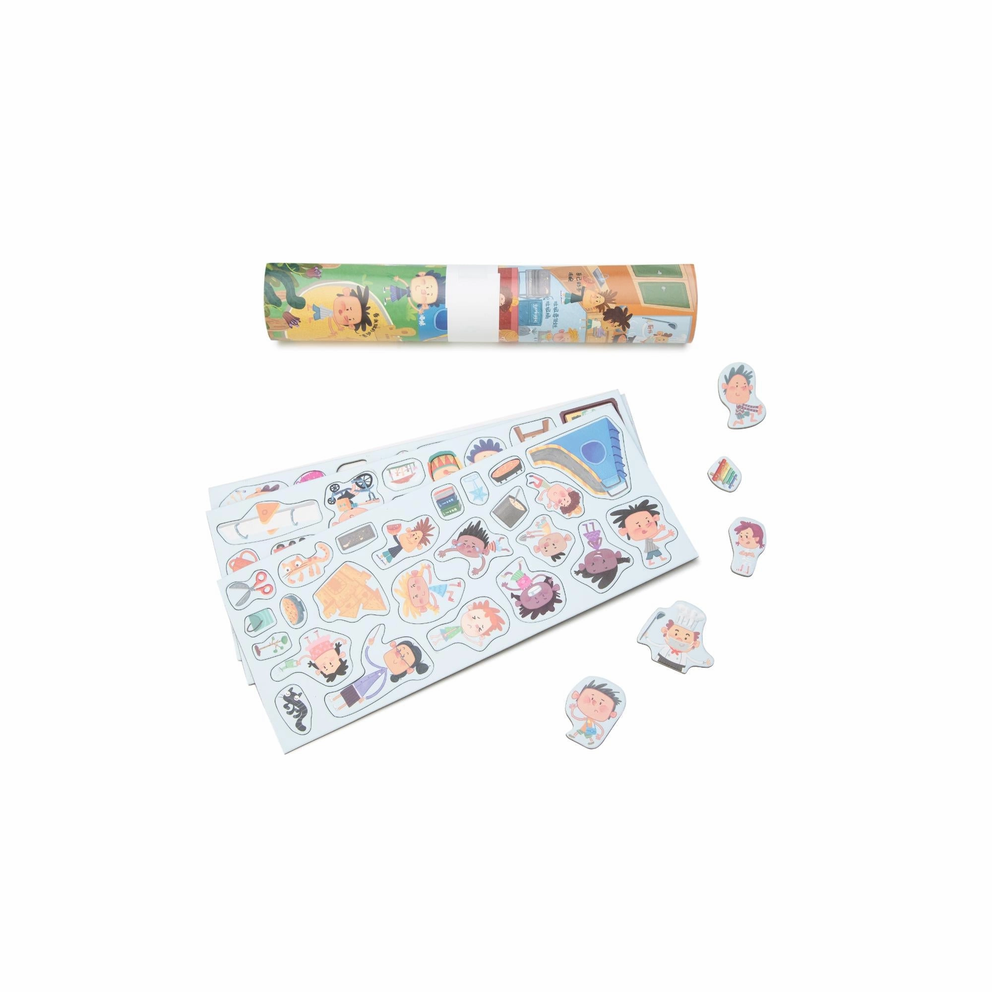MierEdu Magnetic Puzzle Play Kit - My Community