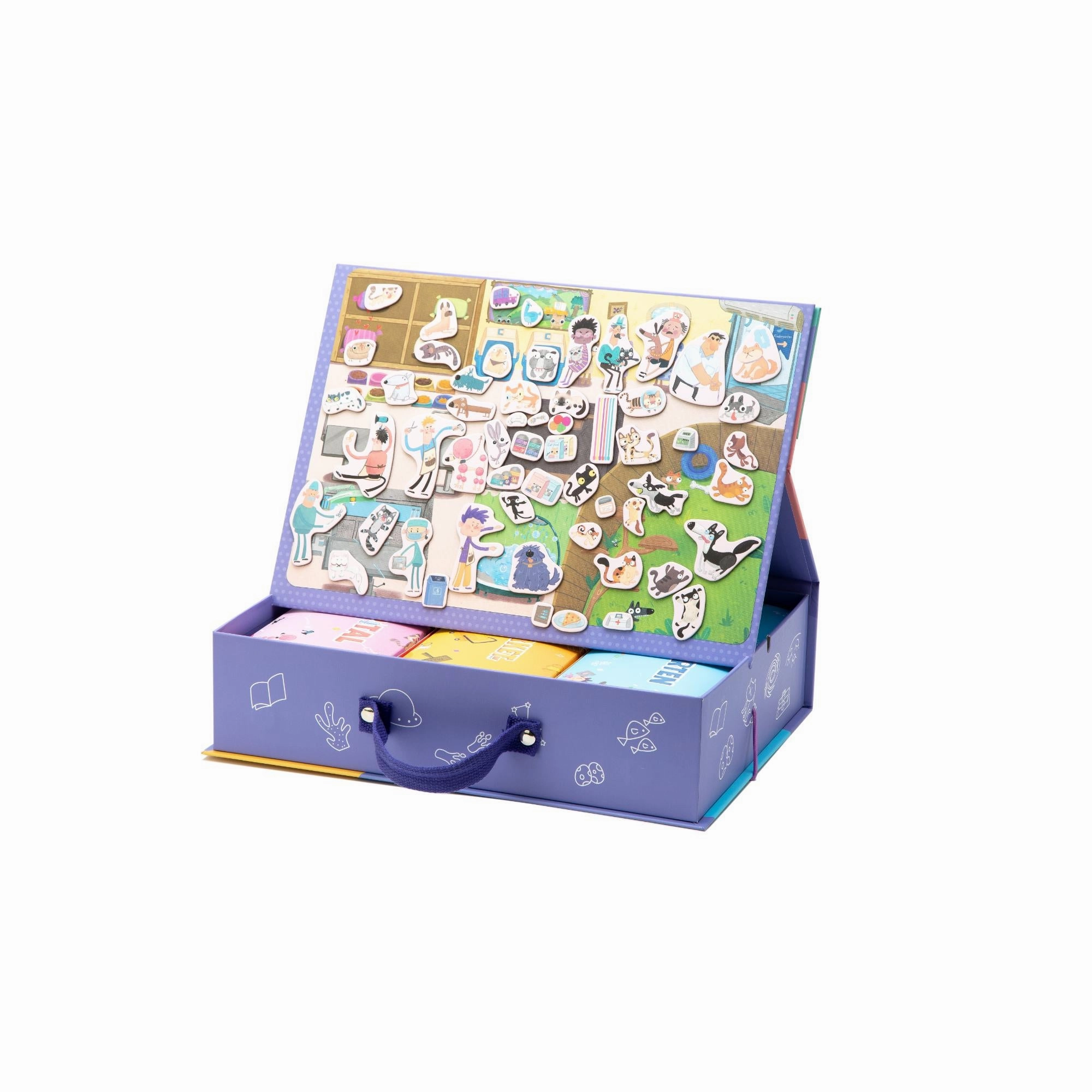 MierEdu Magnetic Puzzle Play Kit - My Community