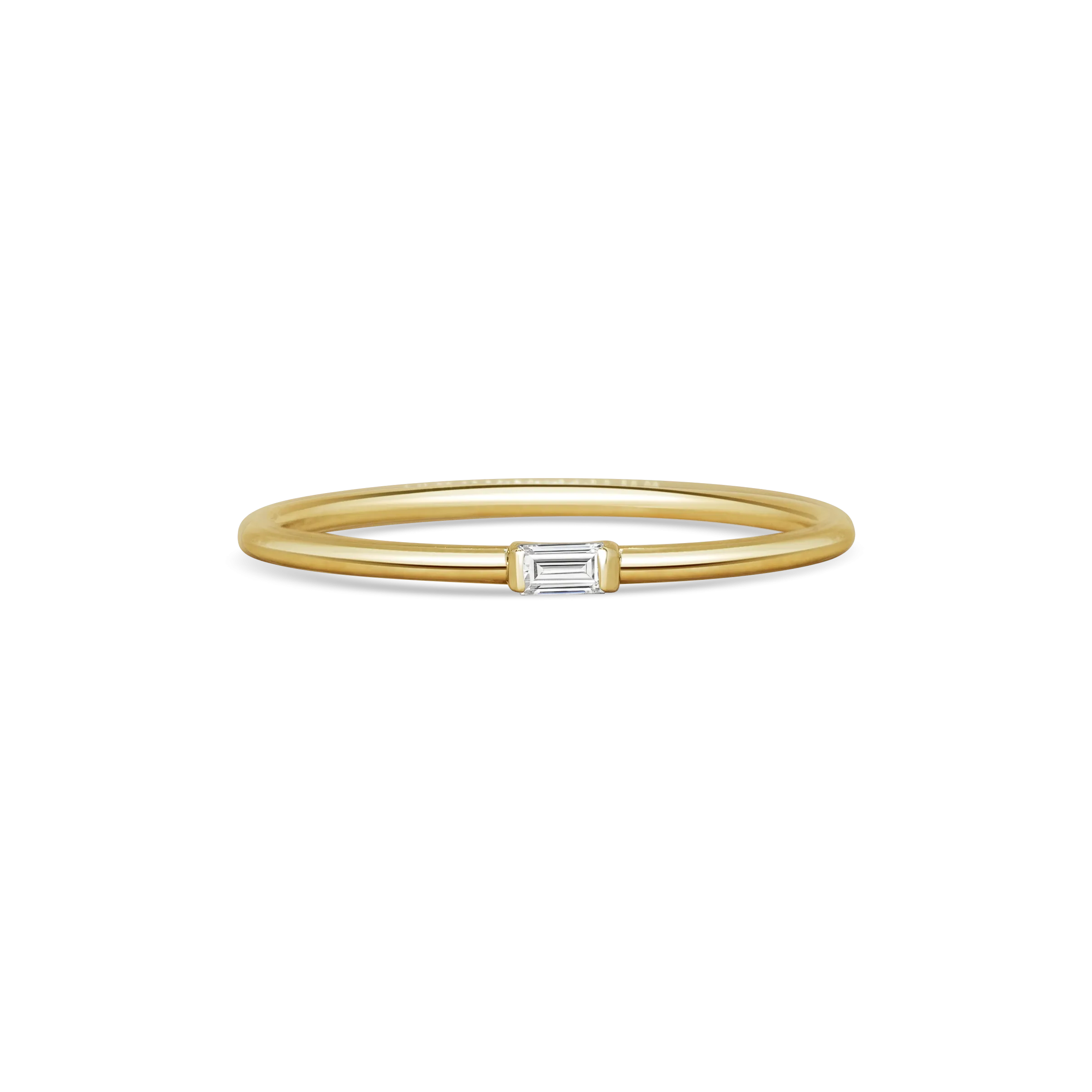Mini Baguette Promise Ring