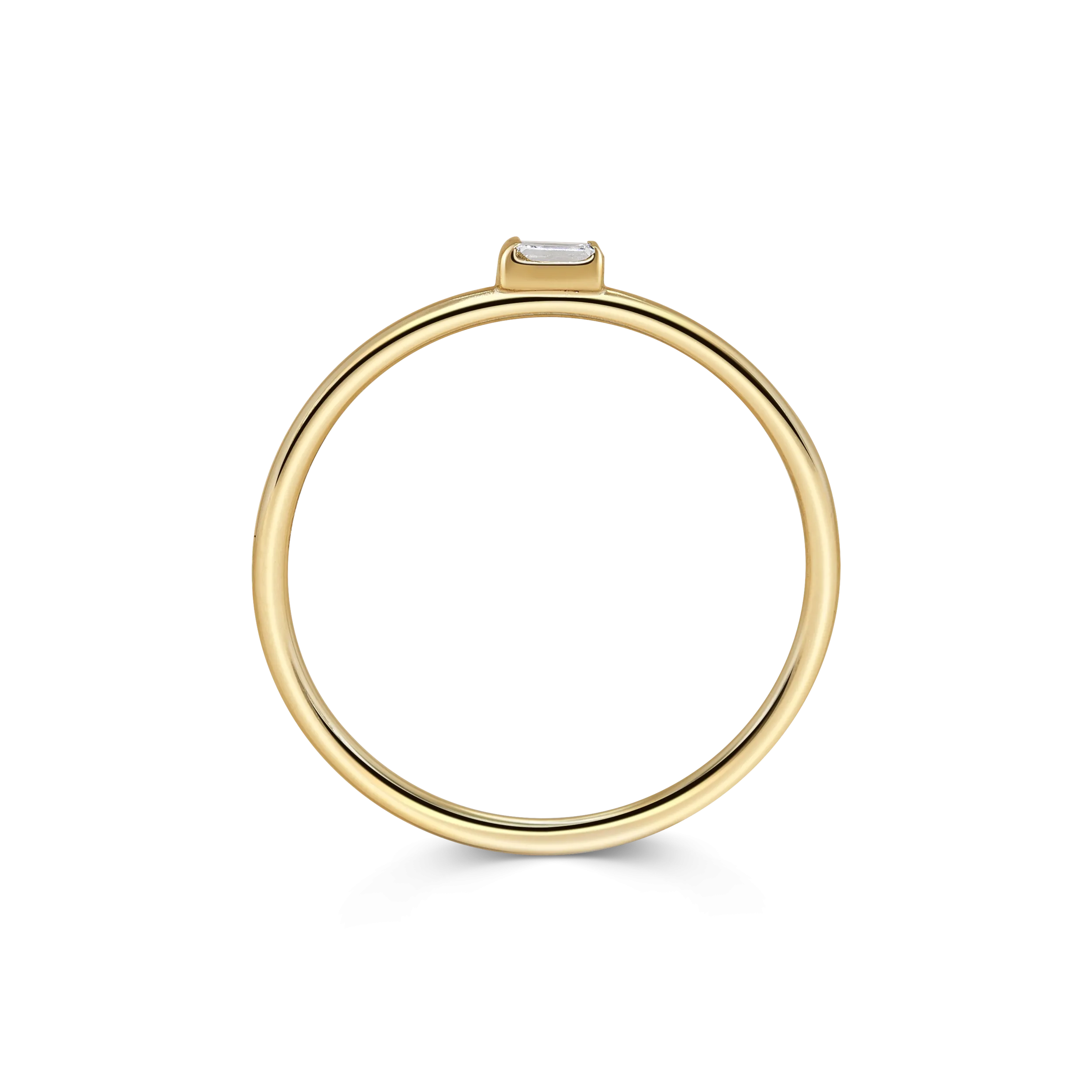 Mini Baguette Promise Ring